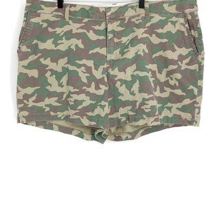 LANE BRYANT Camo Girlfriend Short NWT